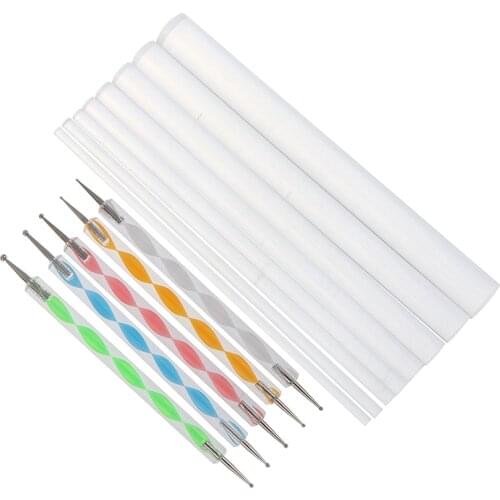 Mandala Dotting Tools Set For Painting Rocks,Painting Rocks Dot Kit, Rock Stone Painting Pen Polka Dot Tool Template Cosmetic