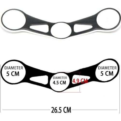 For Kawasaki ZX10R 2004-2005 Badge Decal Steering Bracket Cover Decal Sticker Motorcycle Oil Tank Protection Plate Fork Sticker
