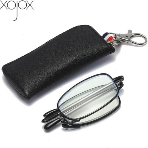 XojoX Men Reading Glasses Diopter +1.0 1.5 2.0 2.5 3.0 3.5 4.0 Retro Women Eyewear for Farsightedness Metal Hyperopia Eyeglasses