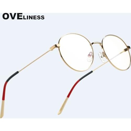 Pure Titanium Retro round glasses frame Women transparent Ultralight Eyeglasses Prescription Men Myopia Optical Frame Eyewear