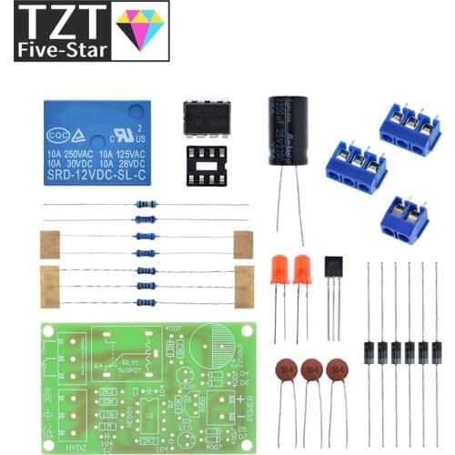 NE555 Water Level Switch Controller Kit Water Level Sensor Automatic Pumping Module DIY Student Electronic Principles Training