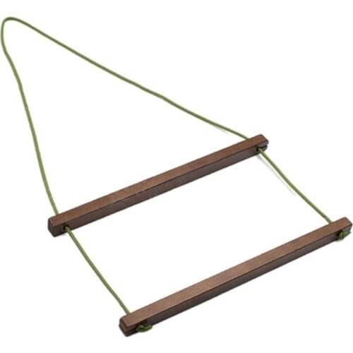 Toilet Paper Hanging Holder Towel Roll Rack Organizer Wooden Stick Tissue Holder For Outdoor Camping Lights