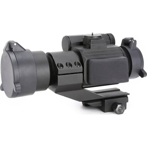 SPINA OPTICS M2 1X30 Tactical Holographic Red Green Dot Riflescope Sight Scope with 20mm Rails for Rifle Hunting