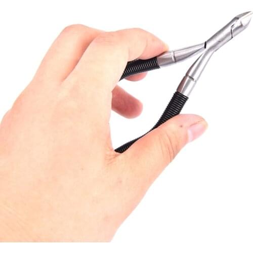Grip & Snip Spiral Spring Cuticle Trimmer Nippers Cleaner Nail Gap Remover Dead Skin Rescue Hangnail Paronychia Manicure Tools