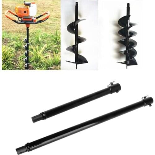 1pc 33.3/52.3cm Extension Auger Bit Extended Length Drill Bits For Hole Digger Earth Augers Plant Garden Tool