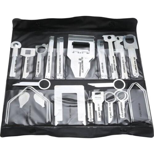 38pc Car Stereo Radio Opening Removal Tool Key Kit Set Fit For BMW Audi Ford Toyota