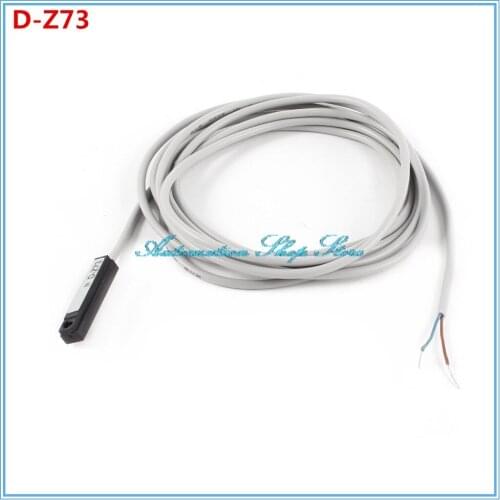 5PCS Reed Switch D-Z73 DC/AC 5-120V 10W Wired Magnetic Sensor Switch for Pneumatic Cylinder
