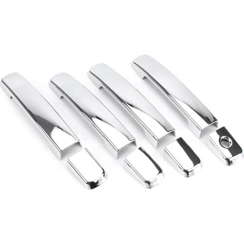 8pcs/Set Chrome ABS Car Exterior Door Handle Covers Trim for Nissan Qashqai 2007-2011 For Maxima Altima Sentra Frontier Quest