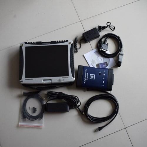 MDI Multiple Diagnostic Interface for Gm Scanner with Wifi Auto MDI SSD Software in Laptop CF-19 4G Ready to Work