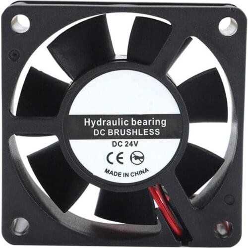 For VORON 2.4 Fan Kit 60x60x20mm 24V 6020 Fan With 2-pin Cable ForDuPont HighSpeed LowNoise Fan 3D Printer Parts With 20cm Cord