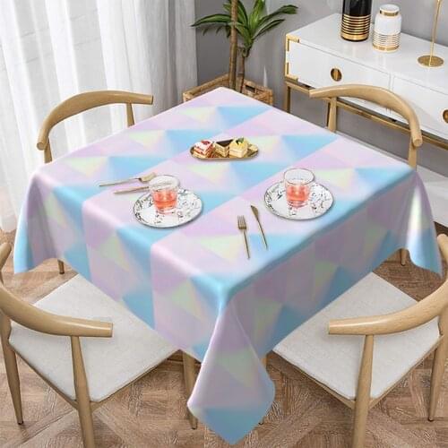 Holo Tablecloth Wholesale Waterproof Table Cover Picnic Print Protector Polyester Table Cloth
