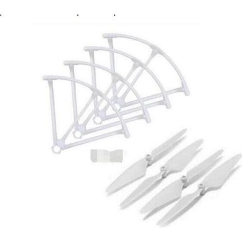 Hubsan H216A X4 DESIRE PRO Spare Parts 4pcs Propeller Blade + 4pcs Propeller Protector set