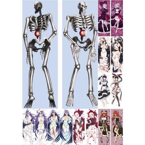 Game Overlord Over Lord Albedo Shalltear Bloodfallen Lupusregina Cosplay Pillow Case Dakimakura Hugging Body