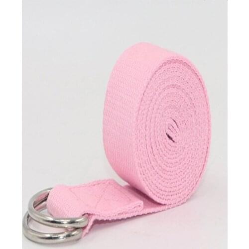 Customized Polyester-Cotton For Weight Loss And Slimming Items Strapping Yoga Exercise Stretching Webbing Tension