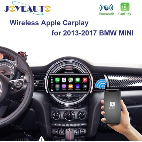Joyeauto Wireless Apple Carplay for BMW MINI F-Type NBT 2013-2017 Wireless Android Auto iOS Mirror Car play Support Rear Camera