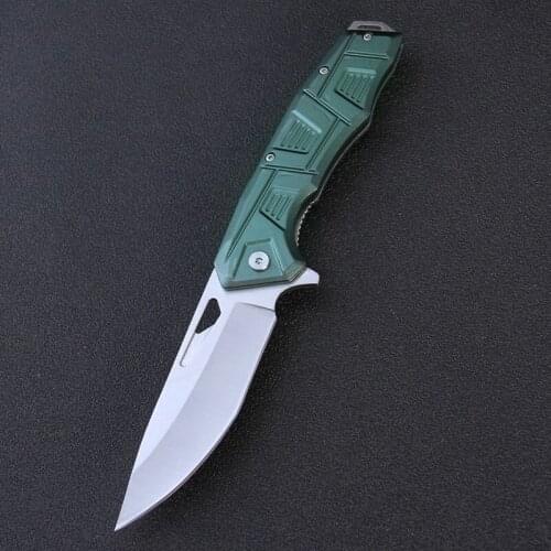 Z P Sharp Blade Ball Bearing Pocket Knife, Outdoor Defense Tool, Multi-Purpose Sporty Foldable Little Knife, J11 Aluminum Handle