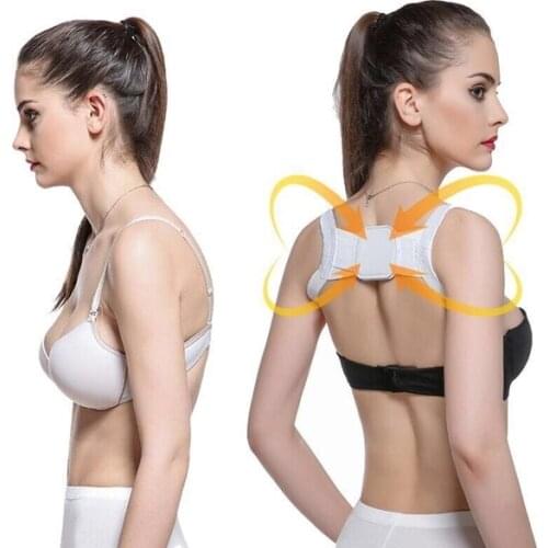 Back Shoulder Posture Corrector Adult Children Corset Spine Support Belt Correction Brace Orthotics Correct Posture Health 1 pc