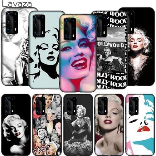 Lavaza K89 Marilyn Monroe Case for Huawei P9 P10 P20 P30 P40 Y6 Y7 Y9 Lite Pro Max Prime Mini 2019