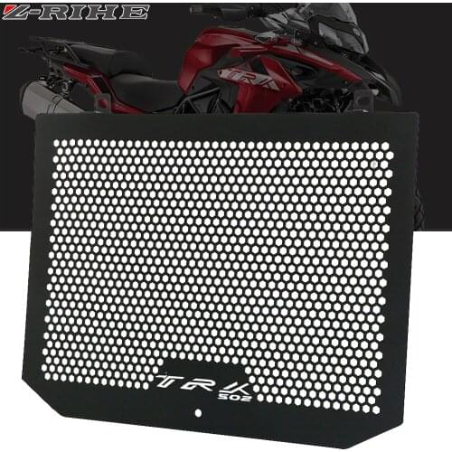 Motorcycle Accessories For Benelli TRK502 TRK 502 Aliminum Radiator Grille Grill Cover Protector Guard TRK502 TRK502X 2017-2020