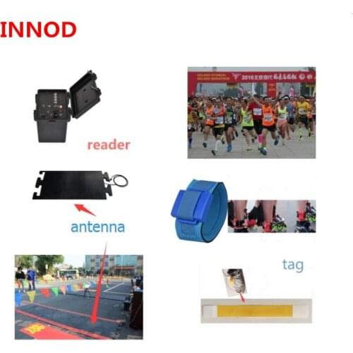 Marathon shoe tags reader rfid uhf 860-960MHZ anti-collision read multi-tag long range gen2 passive uhf reader 4 ports impinj