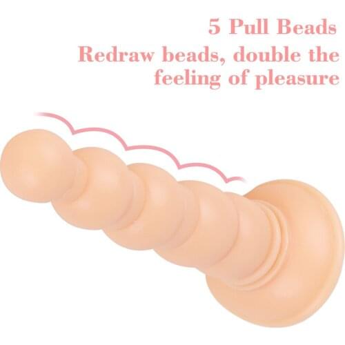 Pagoda Jelly Dildo Anal Plug Unisex Butt Plugs Stimulate G-Spot Prostate Massager Dildos For Women Toys For Adults 18 Sex Shop