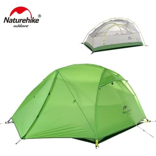 Naturehike Camping Tent Star River Ultralight Tent 20D Silicone Tent 2 Person 4 Season Tent Outdoor Hiking Cycling Camping Tent