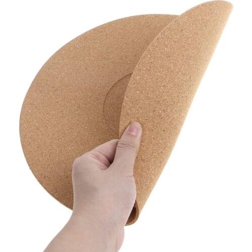 Cork LP Slip Mat Anti-Static Slipmat fFor 12 inch LP Vinyl Record 2MM