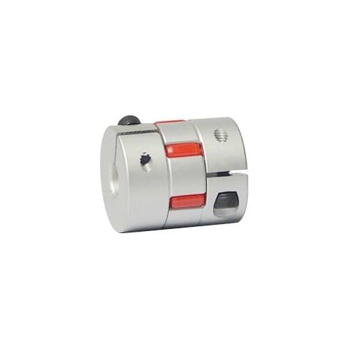 D30 L40 hole minimum 4mm maximum 16mm plum shaped clamping flexible coupling shaft coupler encoder stepper motor 1pcs