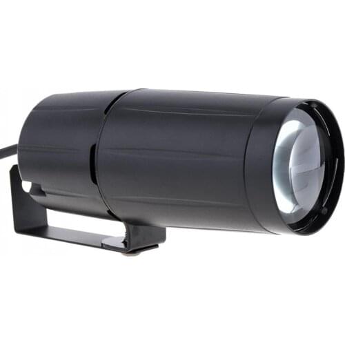 LED Beam Pinspot Light 5W Spotlight Super Bright Lamp Mirror Balls Disco Effect Stage Lighting Projector for KTV DJ Party