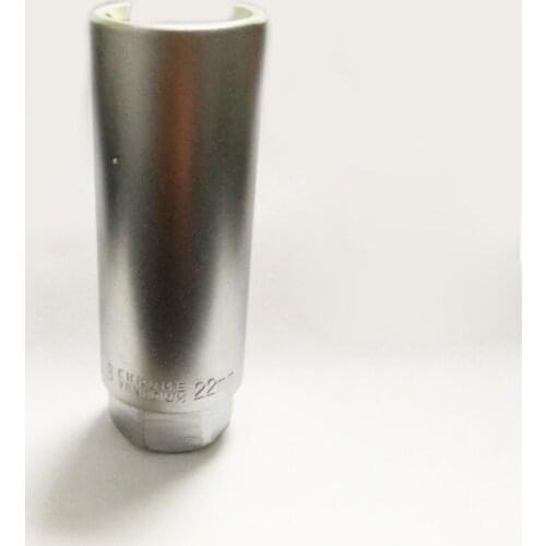 1/2" 22mm CR-V Professional Grade Single Oxygen Socket Wrench Head Oxygen Sensor Assembly and Disassembly Hand Tools