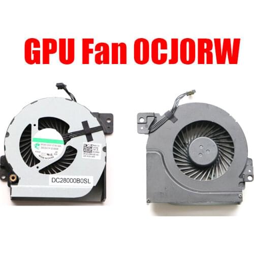 Laptop GPU Cooling Fan For DELL M5700 M6700 P22F DC28000B0SL MG60120V1-C180-S9A DC28000B0DL KSB0705HC-BK54 0CJ0RW CJ0RW new