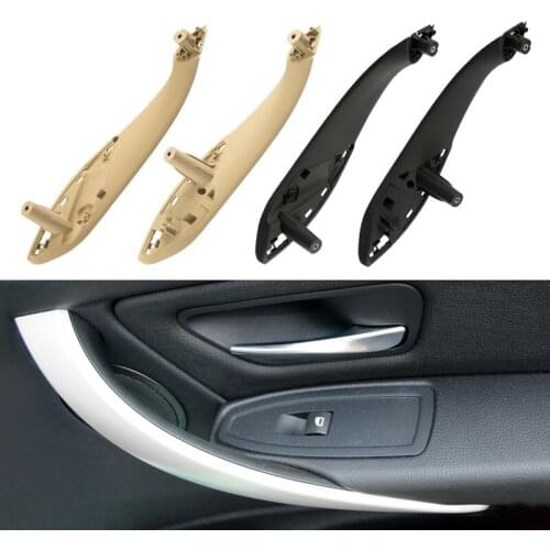 Car Left Right Interior Inner Door Armrest Panel Handle Pull Trim Cover for BMW 3 Series 2012-2018 F30 F34 F35 Car Accessories