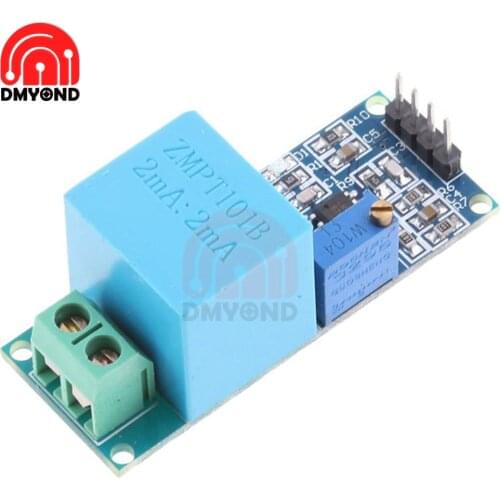 Diy Electronic AC Output Voltage Sensor Active Single Phase Voltage Transformer Board Module for Arduino Mega ZMPT101B 2mA