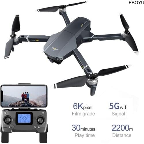 JJRC X20 GPS Drone w/ Brushless Motor 5G WiFi FPV 6K HD Camera Dual GPS Return Positioning Foldable RC Drone Quadcopter Toy RTF