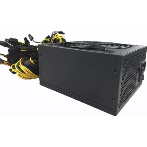 HOT-PC Power Supply for Bitcoin Miner ATX 2000W PICO PSU Ethereum ATX Power Supply Bitcoin 12V V2.31 ETH Coin Mining EU Plug