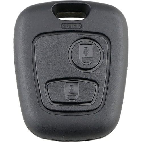 Lightweight Suitable for 2-button Straight Car Key Shell 206 Mouth Without Embryo