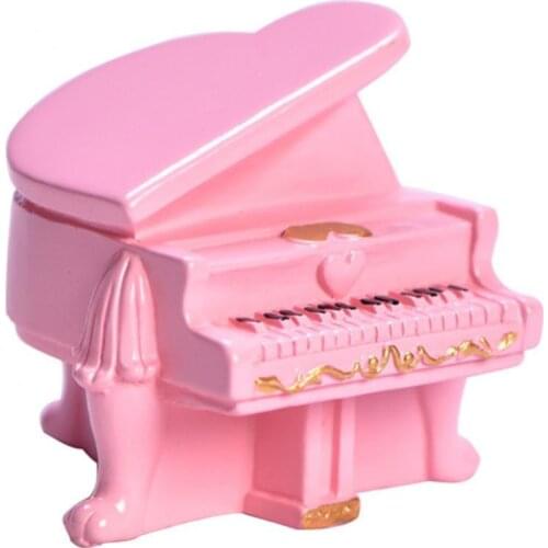 Mini Musical Instrument Micro Landscape Piano Violin Saxophone Display Mold