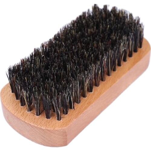 Natural Boar Bristle Mustache Beard Brush