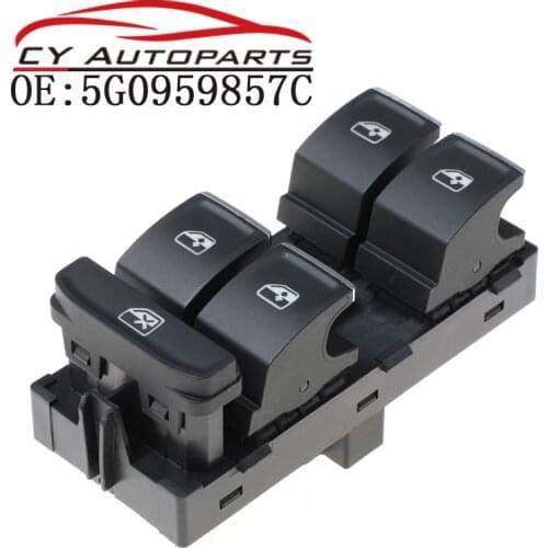 New Master Power Window Control Switch For VW Golf GTI MK7 Passat B8 Tiguan 5G0959857C