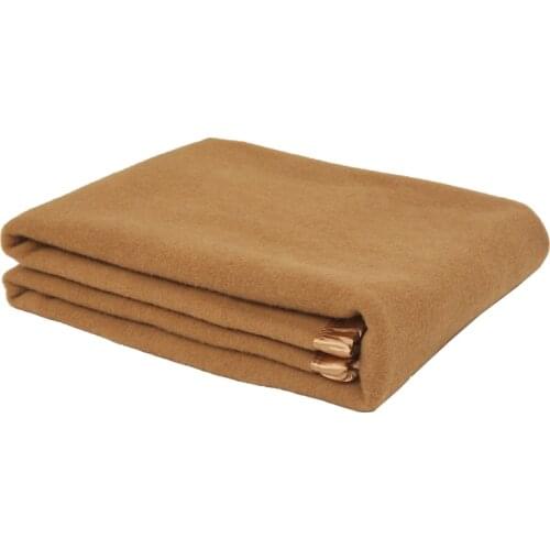 New Zealand wool blankets covered Australian wool bed throw blanket winter thick warmth camel 200cmx150cm