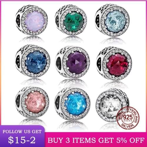 Hot Sale 100% Real 925 Sterling Silver Fish Radiant Beads Charms Fit Original 3mm Bracelets DIY Jewelry Making Dorpshipping