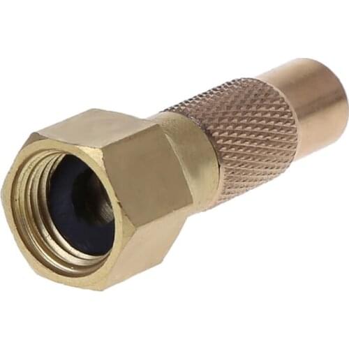 Tire Air Chuck Heavy Duty Screw on Tire Air Chuck for Tire Inflator Gauge Compressor Accessories Twist-on Chucks 23GC