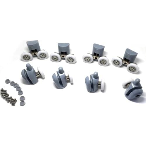 Shower Door ROLLERS / Runners / Pulleys / Wheels Replacement Parts 22mm diameter