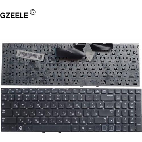 GZEELE NEW Russian Laptop Keyboard for Samsung NP300E5C NP3530EA 300E5C NP300E5X RU Keyboard No Frame