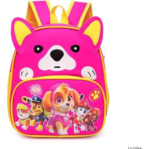 Paw Patrol Schoolbag Kids Waterproof Paw Backpack School Knapsack Action Figure Paw Kid Bag Kindergarten Child Schoolbag Mochila