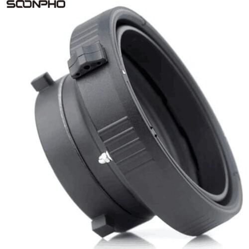 Soonpho Bowens to Elinchrom Interchangeable Mount Ring Adapter for Studio Flash Strobe