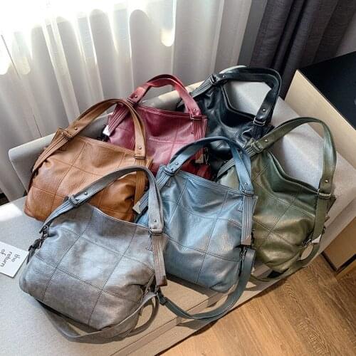 High Capacity Shoulder Bag Sac High Quality Leather Handbag Casual Crossbody Bags for Women 2021 Ladies Luxury Designer Tote Bag