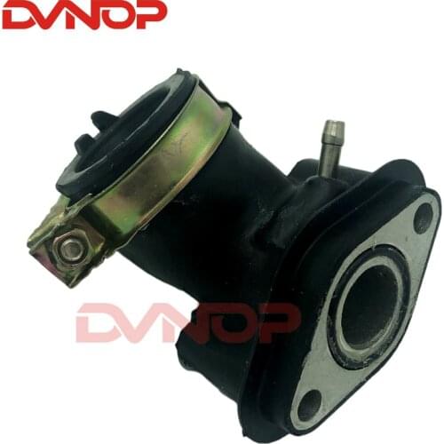 Carburetor Intake Manifold for 49cc 50cc GY6 Scooter Moped ATV Go-Kart Buggy 139QMB 139QMA