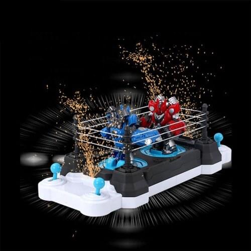 High Quality Plastic Hand Control Fighting Robot Competitive Finger Boxing Ring King Toy Child Table Game Birthday Gifts