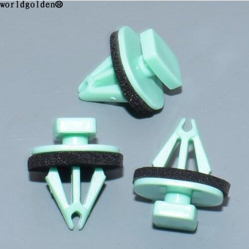 Worldgolden 100pcs plastic clip for GM#11569920